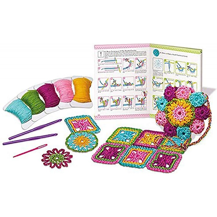 4M Easy-To-Do Crochet Kit - DIY Arts & Crafts Yarn Gift for Kids & Teens