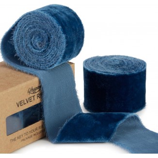 Keypan Velvet Ribbon for Gift Wrapping - 1 1/2 inch Wide