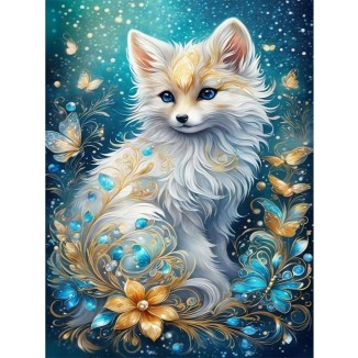 xackcme Fox Diamond Painting Kits for Adults Gift Home Wall Decor