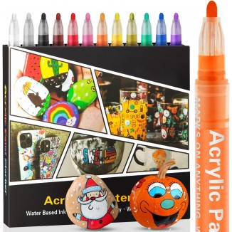 Acrylic Paint Pens Markers Waterproof Paint Pens