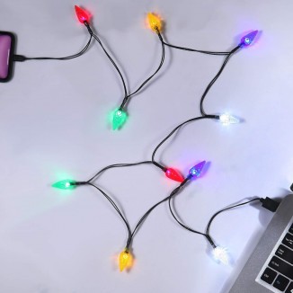 LED Christmas Light Phone Charger Cord USB Charging Cable Gift for Phone 13/12/11 Pro/XS/XS Max/XR/X/8 Plus/ 8/7 Plus/7s Plus/6s/6