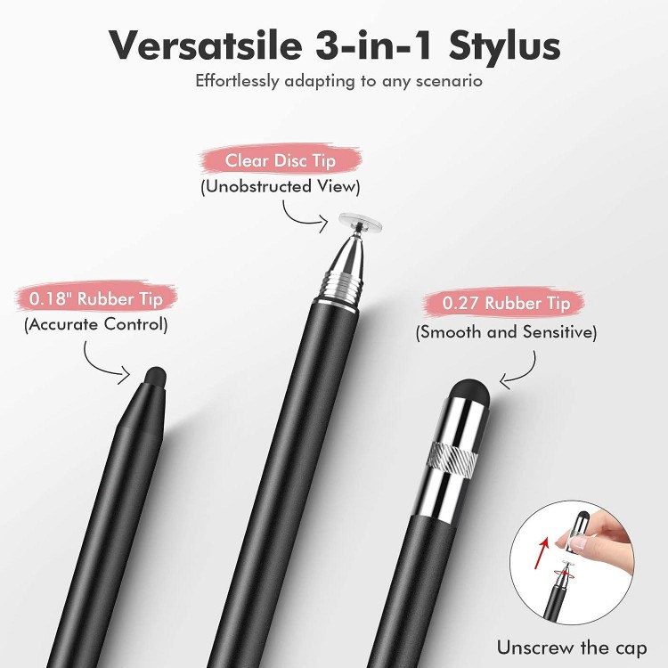 MEKO 3 in 1 Stylus Pens for Touch Screens