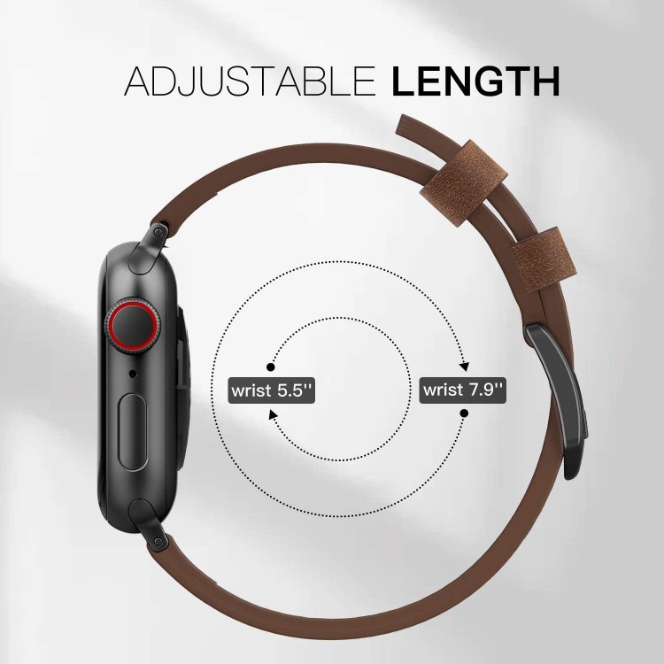 EDIMENS Leather Bands Compatible with Apple Watch