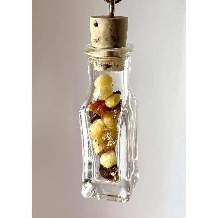 Gifts of the Magi Gold Frankincense Myrrh Three Wise Men Handmade Glass