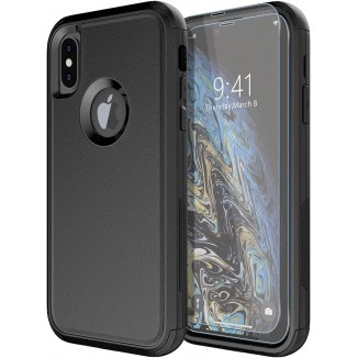 Diverbox for iPhone X Case/iPhone Xs Case Heavy Duty Protection Phone Case Cover for Apple iPhone X/XS