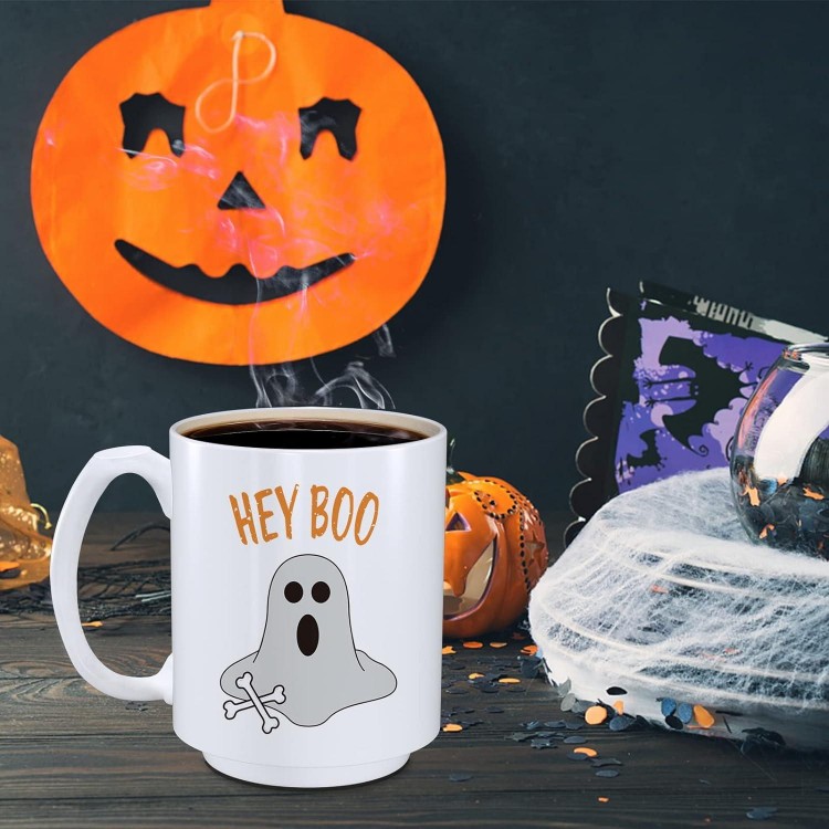 Hey Boo You've Been Poisoned | Hello Pumpkin- 15OZ Halloween Coffee Mug