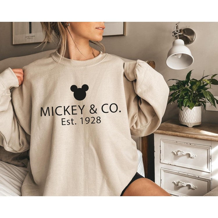 Mickey Sweatshirt, Magical Land Sweatshirt, Crewneck Sweatshirt