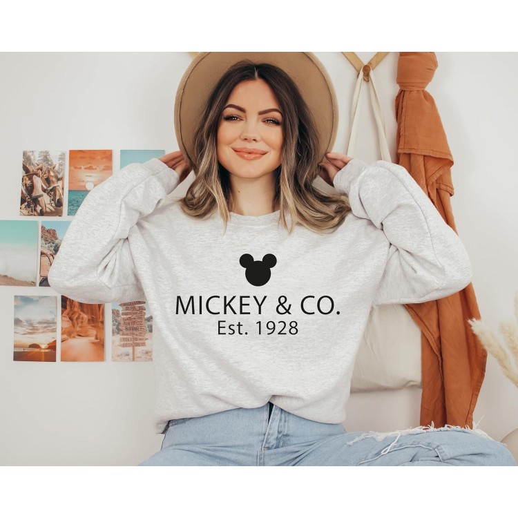 Mickey Sweatshirt, Magical Land Sweatshirt, Crewneck Sweatshirt