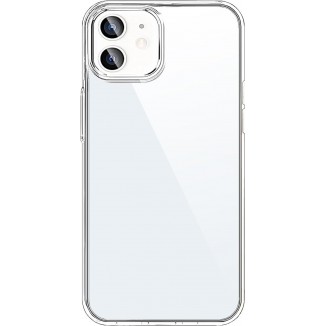 TENOC Phone Case Compatible for iPhone 12 & iPhone 12 Pro, Clear Case Shockproof Protective Bumper Slim Cover 6.1 Inch