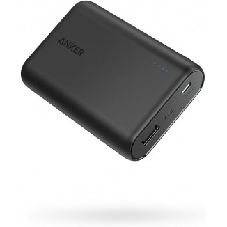 Anker PowerCore 10000 Portable Charger, 10,000mAh Power Bank, Ultra-Compact Battery Pack, Phone Charger