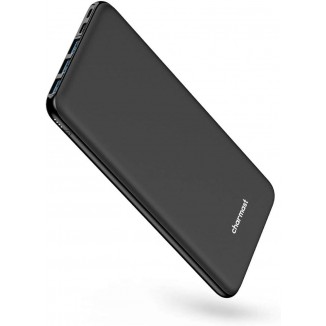 Charmast USB C Power Bank, 26800mAh Portable Charger Fast Charging, Slim Battery Pack 3 Inputs 4 Outputs Compatible