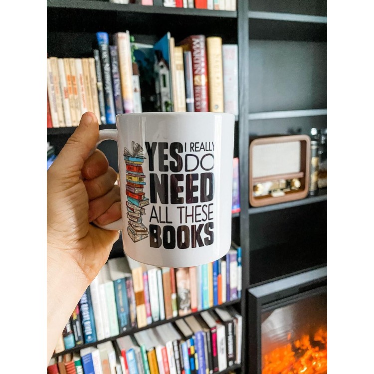 Book Lover Mug Gift, Bookish Gifts, Librarian Mug, Bookworm Mug