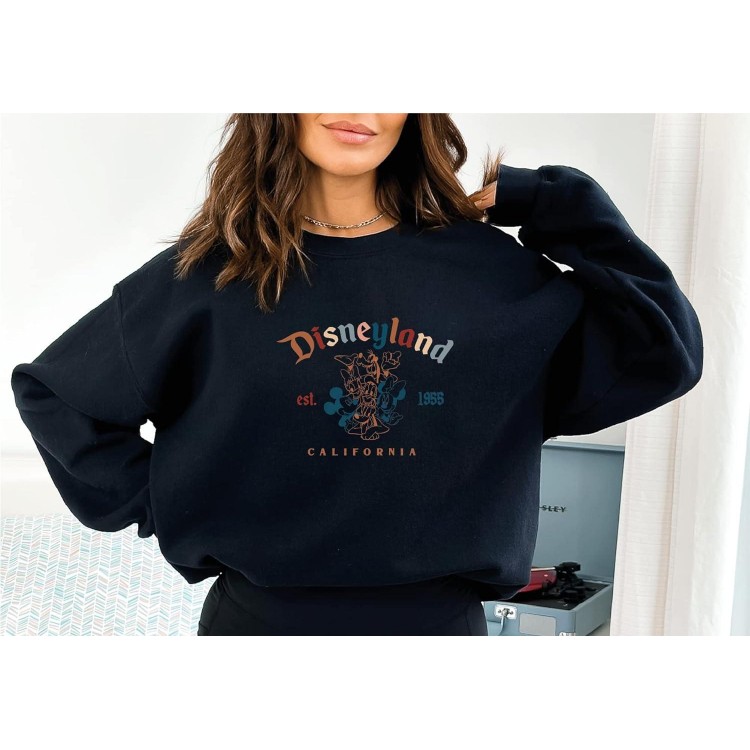 Retro And Friends Est 1955 Sweatshirt, Family Vacation Sweatshirt