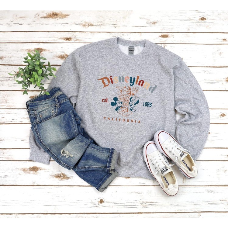 Retro And Friends Est 1955 Sweatshirt, Family Vacation Sweatshirt