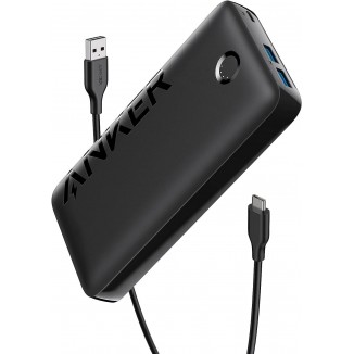 Anker Power Bank, 20,000mAh Portable Charger with USB-C Fast Charging, Works for iPhone 15/15 Plus/15 Pro/15 Pro Max