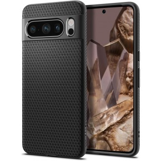 Spigen Liquid Air Armor Designed for Pixel 8 Pro Case (2023) - Matte Black