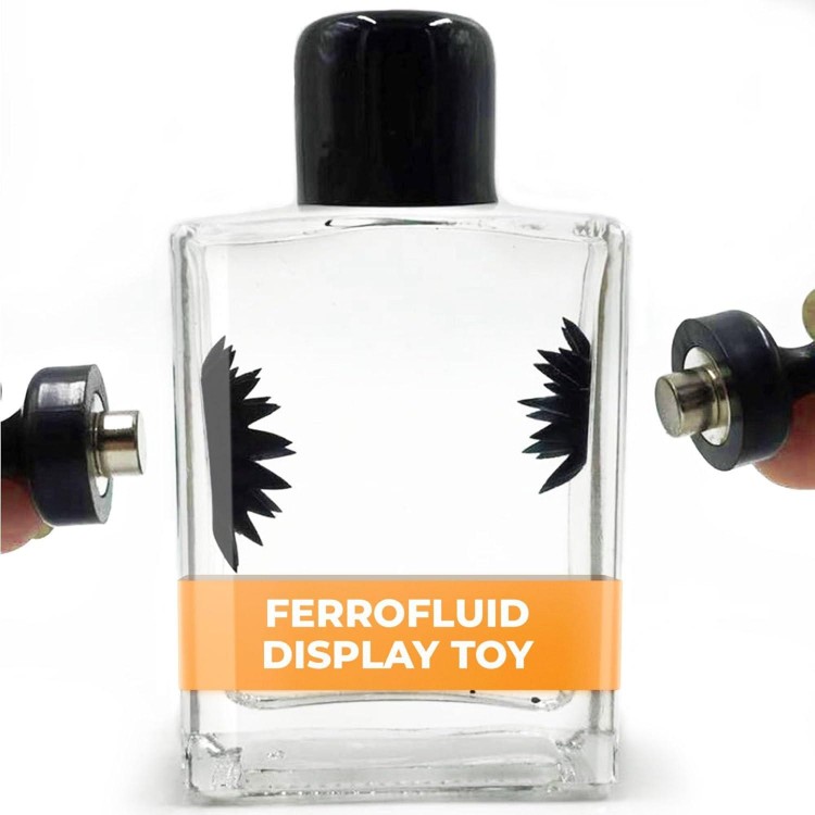 FerroFluid Display Toy Bottle – Ferro Fluid Liquid Metal STEM Toy