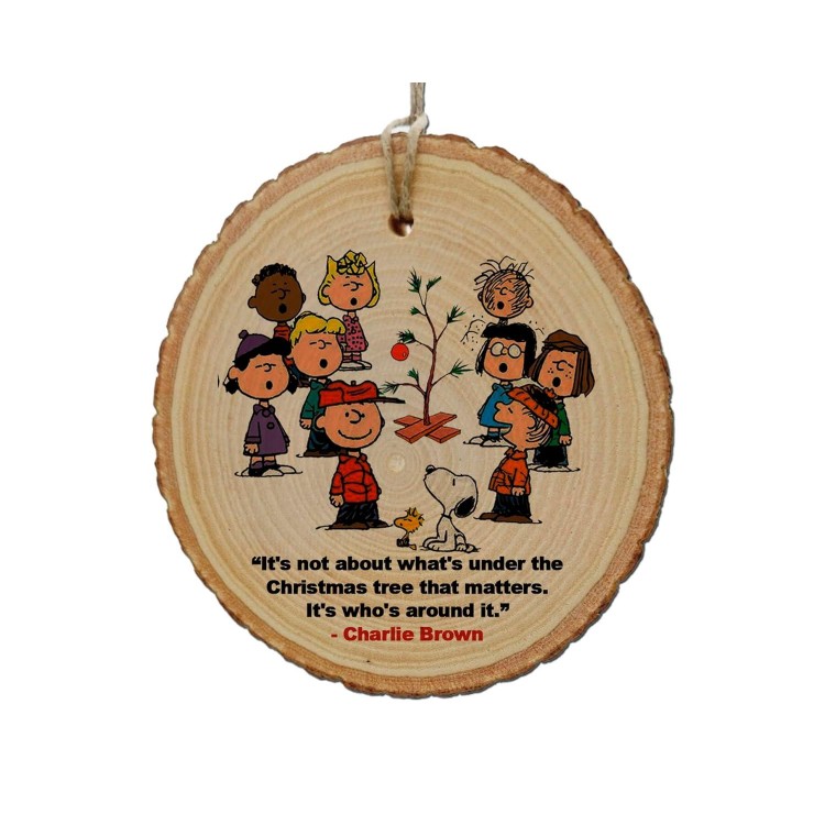 Charlie Brown Christmas Ornament, White Elephant Gifts for Adults