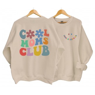 Cool Moms Club Sweatshirt, Cool Mom Sweatshirt, Cool Mom Club