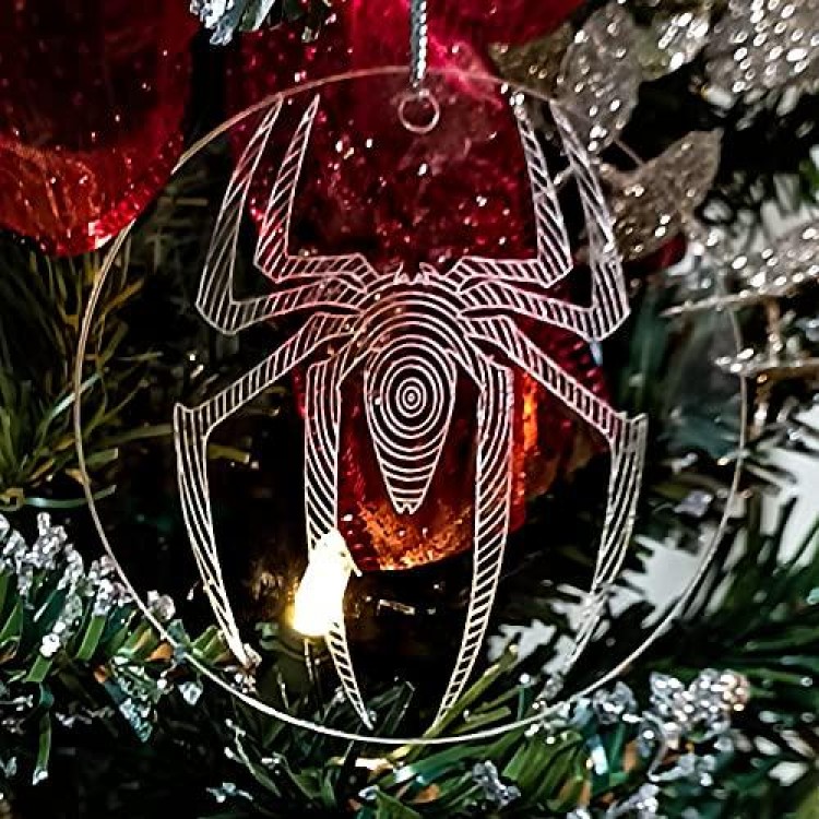 Avengers Clear Acrylic Christmas Ornaments Set of 5