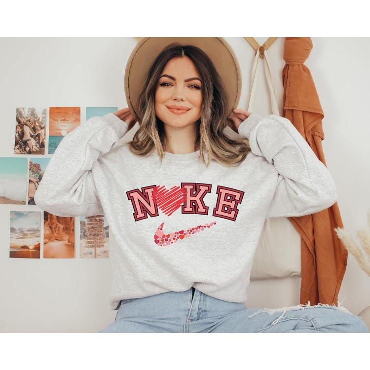 Heart Sweatshirt, Love Sweatshirts for Couple