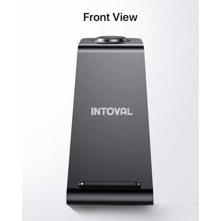 Intoval Wireless Charging Station, 3 in 1 Charger for Apple iPhone/iWatch/Airpods,iPhone15,14,13,12,11 (Pro,Pro Max)/XS/XR/XS