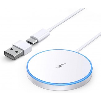 Magnetic Wireless Apple Mag-Safe Charger With Dual Charging Ports