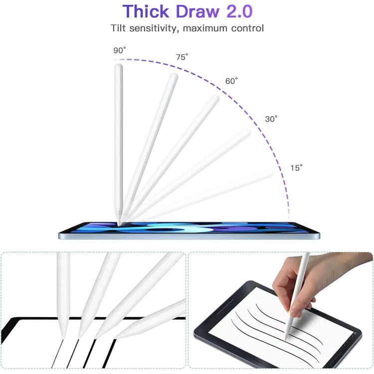 2nd Generation Apple Pencil with Magnetic Wireless Charging