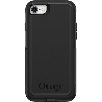 OtterBox IPhone SE 3rd & 2nd Gen, IPhone 8 & IPhone 7 (Not Compatible with Plus Sized Models) Commuter Series Case - BLACK