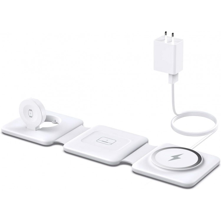 Charging Station for Apple Multiple Devices - 3 in 1 Foldable