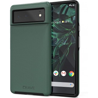 Crave Dual Guard for Google Pixel 6, Shockproof Protection Dual Layer Case for Google Pixel 6