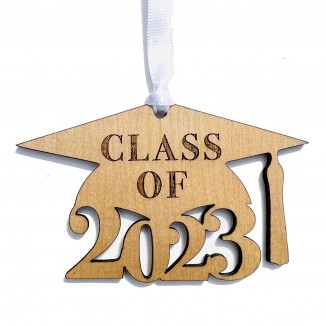 Class of 2023 Wooden Christmas Ornament - Graduation Gift