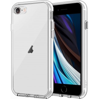 JETech Case for iPhone SE 3/2 , iPhone 8 and iPhone 7, 4.7-Inch, Non-Yellowing Shockproof Phone Bumper Cover
