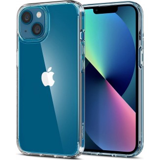 Spigen Ultra Hybrid [Anti-Yellowing Technology] Designed for iPhone 13 Case (2021) - Crystal Clear