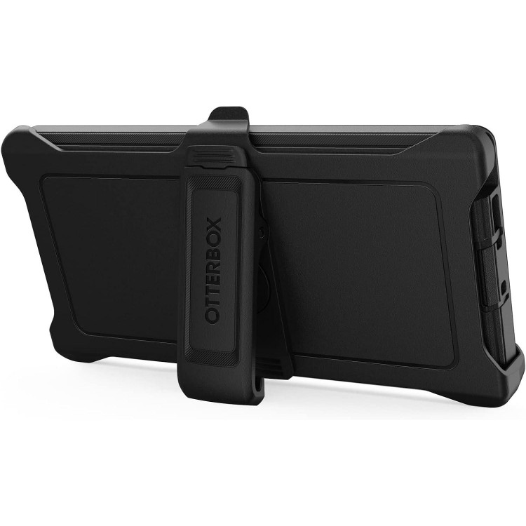 OtterBox Galaxy S23 Ultra Defender Series Case - BLACK, rugged & durable, with port protection