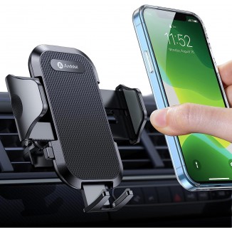 (2024 Upgraded) andobil Car Phone Mount [Military Sturdy, Firmly Grip & Never Slip] Air Vent Cell Phone Holder Car