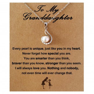 Granddaughter Necklace - Granddaughter Gifts from Grandma