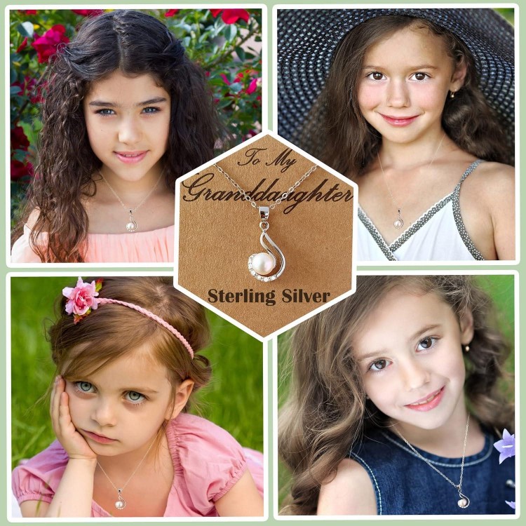 Granddaughter Necklace - Granddaughter Gifts from Grandma