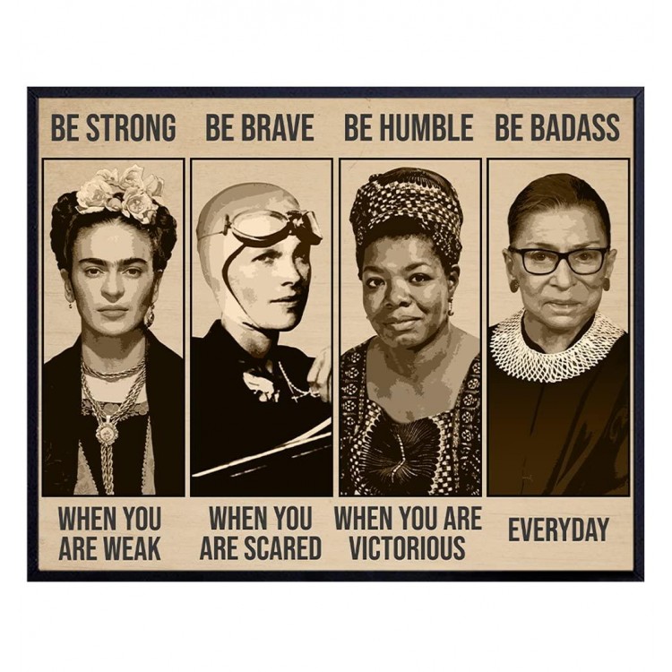Be Strong Be Brave Be Badass Poster 8x10- Wall Art print Gift