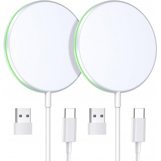 UMEIJA Wireless Charger, 2-Pack Magnetic Chargers