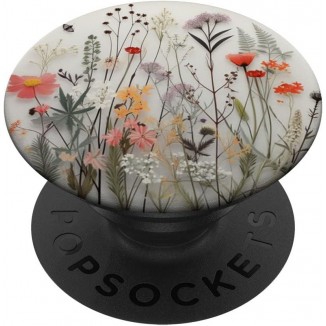 Mixed Flower Bouquet Floral Pattern PopSockets Standard PopGrip