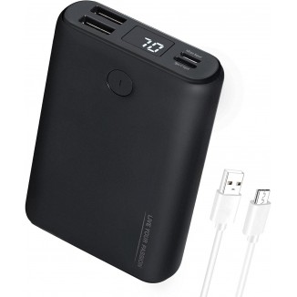 TIDEWE Power Bank, Rechargeable Battery Pack for Heated Vest, Jackets, Pants and Seat Cushion Cover