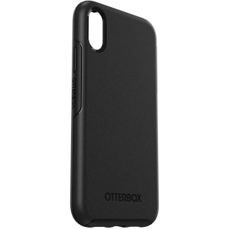 OtterBox iPhone XR Symmetry Series Case - BLACK, Ultra-Sleek, Wireless Charging Compatible