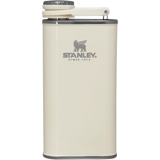 Stanley Classic Easy Fill Wide Mouth Flask 8oz Cream Gloss