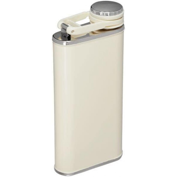 Stanley Classic Easy Fill Wide Mouth Flask 8oz Cream Gloss