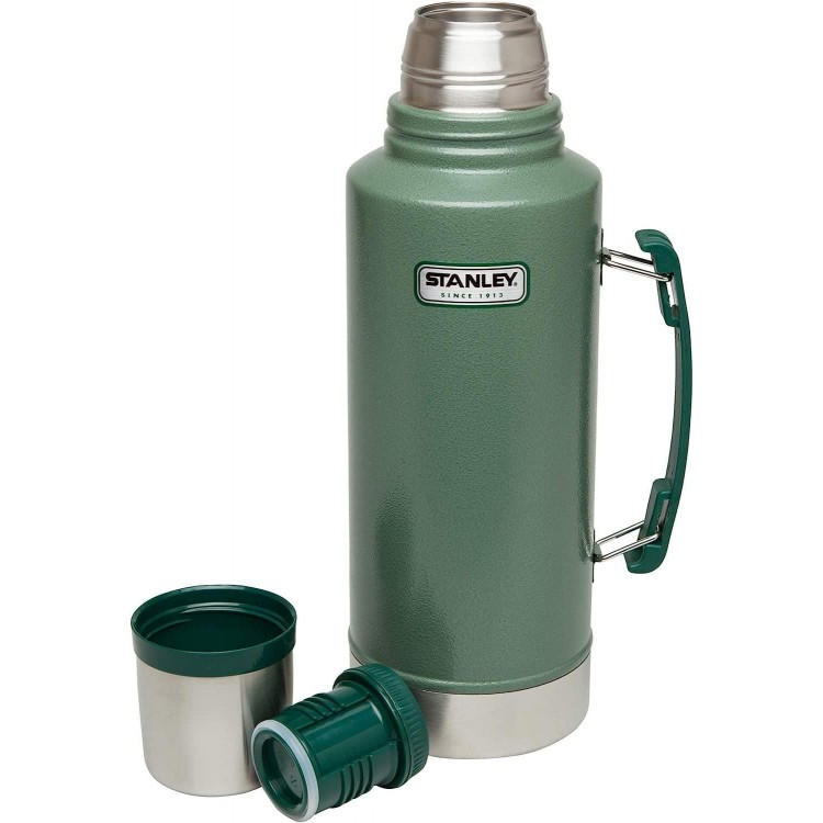 Stanley Classic Vacuum Bottle 2Qt, Hammertone Green