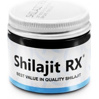 Shilajit RX Natural Pure Himalayan Resin.Authentic Quality Fulvic Acid