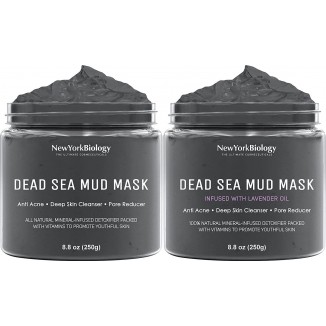 New York Biology Dead Sea Mud Mask for Face and Body ,Natural Skincare