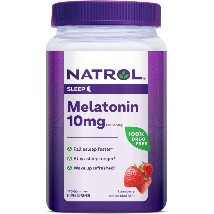 Melatonin 10mg, Dietary Supplement for Restful Sleep,70 Day Supply