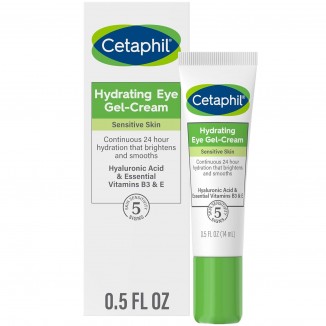Cetaphil Hydrating Eye Gel-Cream, With Hyaluronic Acid, Brightens